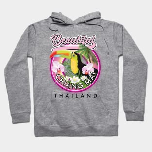 Beautiful Chiang Mai Thailand logo Hoodie